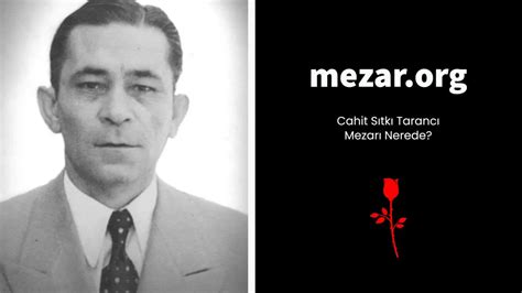 cahit sıtkı tarancı mezarı